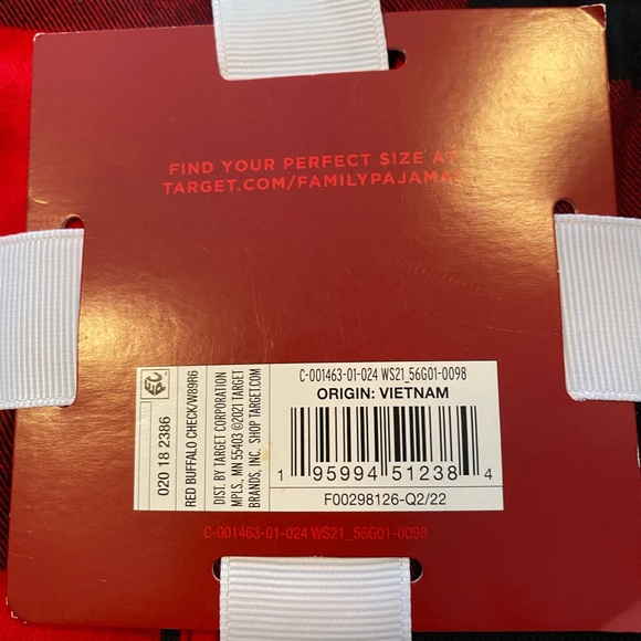 Wondershop Buffalo Check Plaid PJ Set Size  S NWT *PLEASE READ DESCRIPTION* - Picture 4 of 4